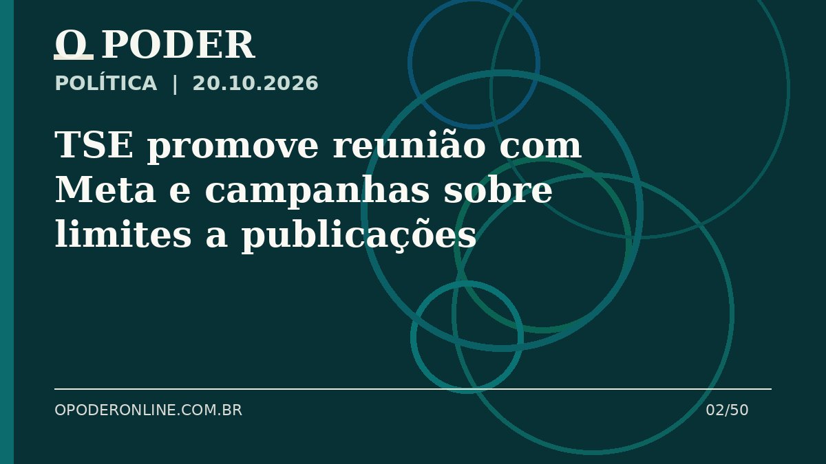 Arte editorial ilustrativa sobre: TSE promove reunião com Meta e campanhas sobre limites a publicações