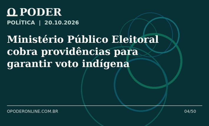 Arte editorial ilustrativa sobre: Ministério Público Eleitoral cobra providências para garantir voto indígena