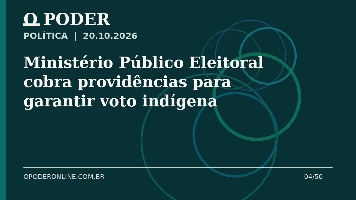 Arte editorial ilustrativa sobre: Ministério Público Eleitoral cobra providências para garantir voto indígena