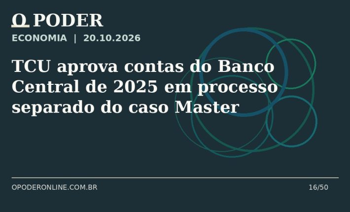 Arte editorial ilustrativa sobre: TCU aprova contas do Banco Central de 2025 em processo separado do caso Master