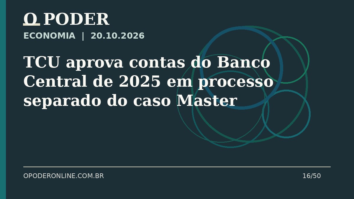 Arte editorial ilustrativa sobre: TCU aprova contas do Banco Central de 2025 em processo separado do caso Master